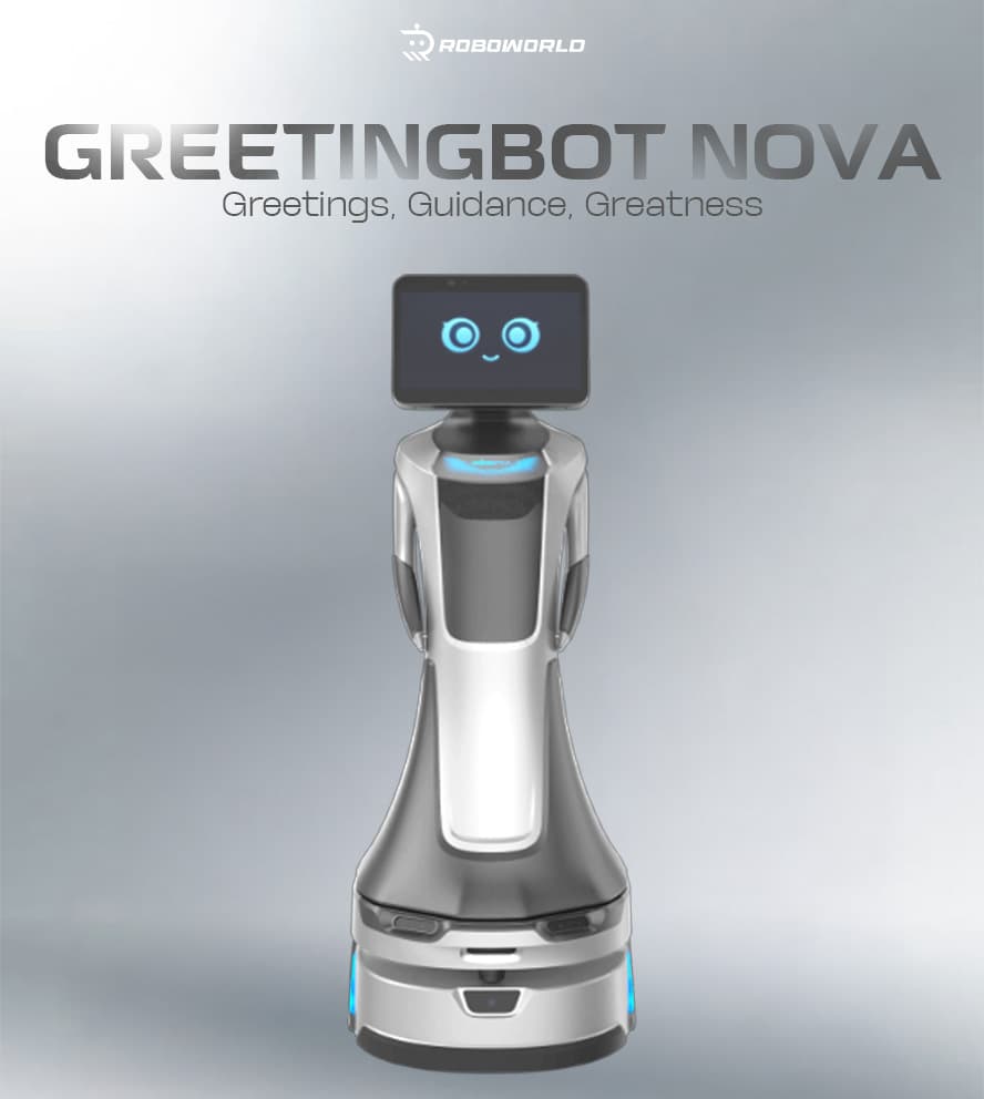 Robot lễ tân AI OrionStar GreetingBot Nova