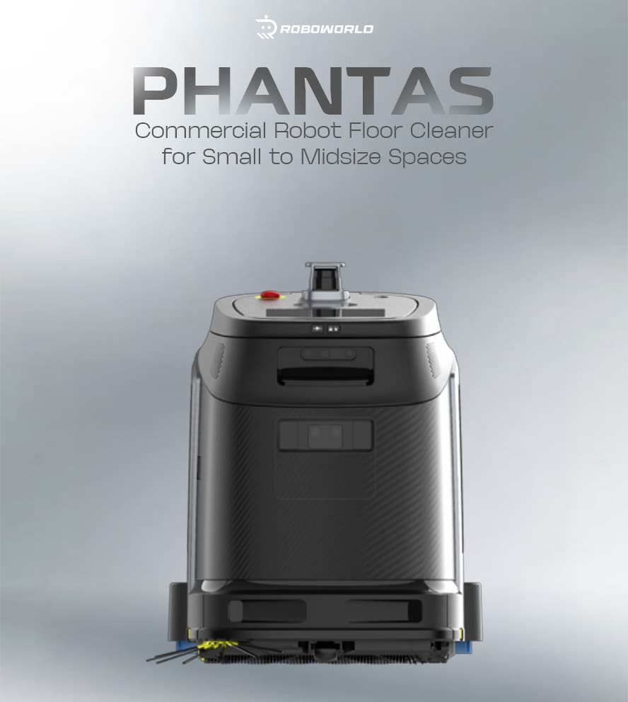 Robot vệ sinh thương mại Gausium Phantas